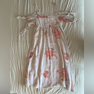 Free Peoply tea length boho dress